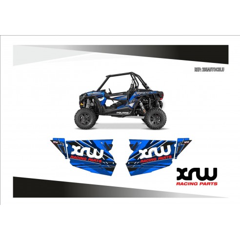 DOOR PANEL GRAPHICS - BLUE 