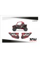 DOOR PANEL GRAPHICS - RED