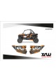 Door Panel Graphics - ORANGE