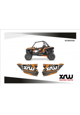 DOOR PANEL GRAPHICS - ORANGE