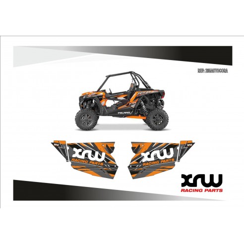 Door Panel Graphics - ORANGE