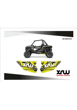 DOOR PANEL GRAPHICS - YELLOW