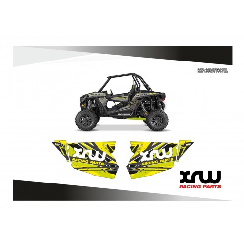 DOOR PANEL GRAPHICS - YELLOW