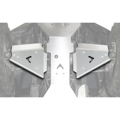 FRONT A-ARM GUARDS ALUM