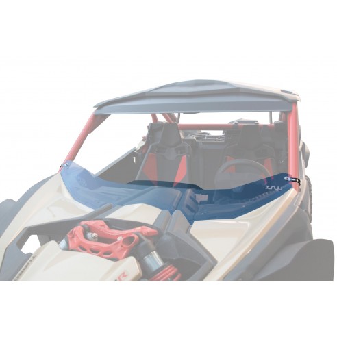 DEMI PARA-BRISE RACING POLYCARBONATE / ALUM