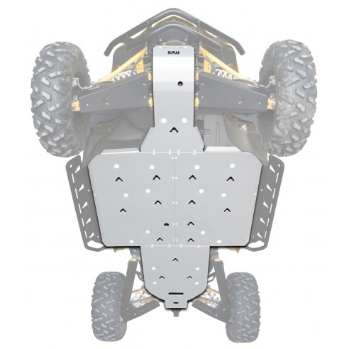 SKID PLATES KIT ALUM / PHD