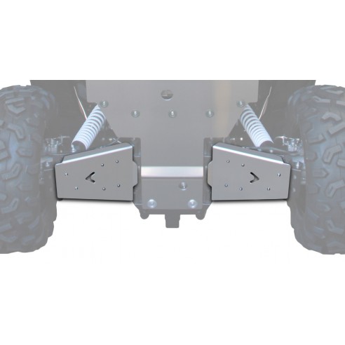 REAR A-ARM GUARDS ALUM / PHD