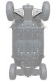 FRONT A-ARM GUARDS ALUM / PHD