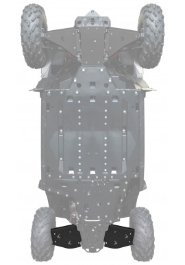 REAR A-ARM GUARDS ALUM / PHD