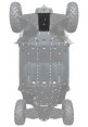 FRONT DIFF SKID PLATE ALUM / PHD