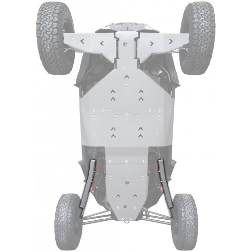 REAR TRAILING ARM GUARDS ALUM / PHD