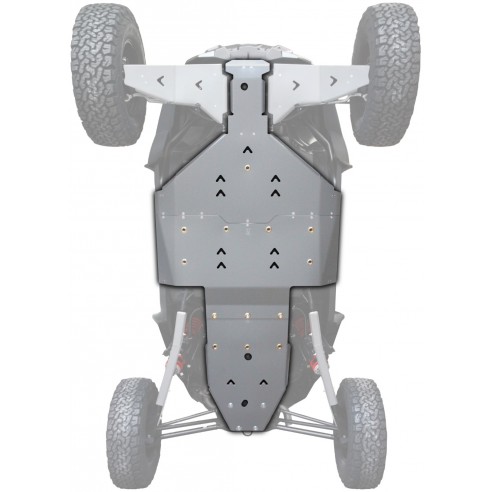 SKID PLATES KIT ALUM / PHD