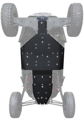 SKID PLATES KIT ALUM / PHD