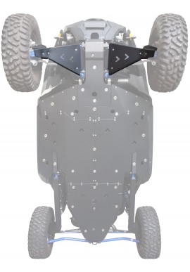 FRONT A-ARM GUARDS ALUM / PHD