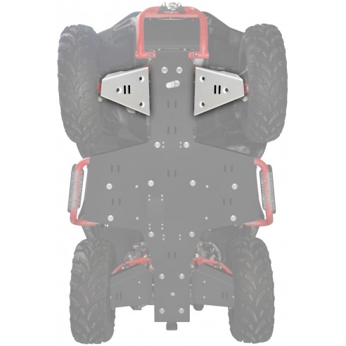 FRONT A-ARM GUARDS ALUM / PHD