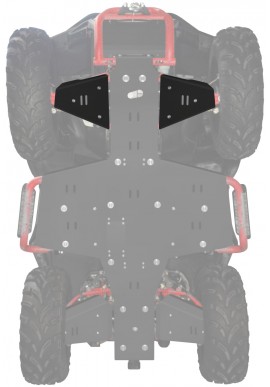 FRONT A-ARM GUARDS ALUM / PHD