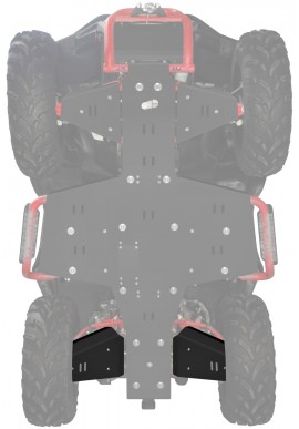 REAR A-ARM GUARDS ALUM / PHD
