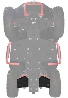 REAR A-ARM GUARDS ALUM / PHD