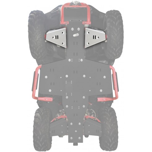 FRONT A-ARM GUARDS ALUM / PHD