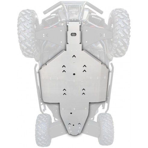SKID PLATES KIT ALUM / PHD
