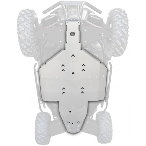 SKID PLATES KIT ALUM / PHD