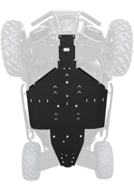 SKID PLATES KIT ALUM / PHD