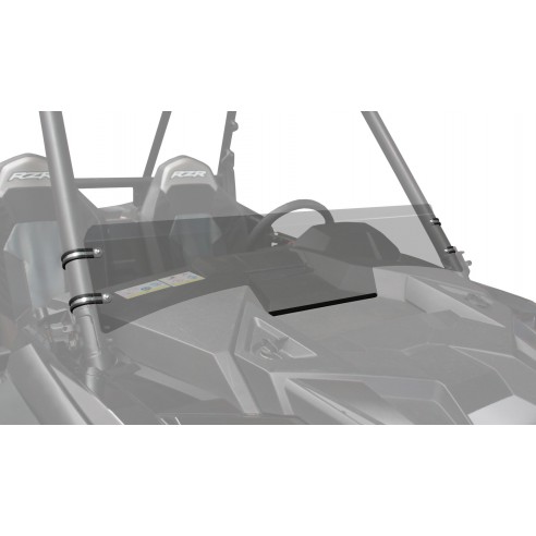 DEMI PARA-BRISE POLYCARBONATE / ALUM
