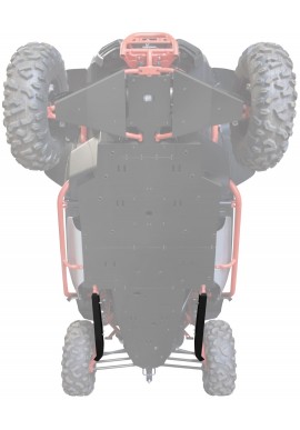 REAR TRAILING ARM GUARDS ALUM / PHD