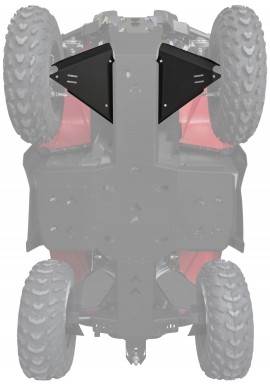 FRONT A-ARM GUARDS ALUM / PHD
