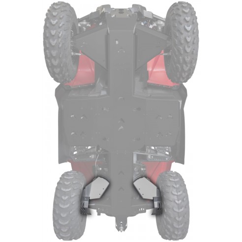 REAR TRAILING ARM GUARDS ALUM / PHD