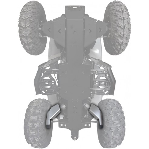 REAR TRAILING ARM GUARDS ALUM / PHD