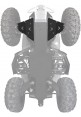 FRONT A-ARM GUARDS ALUM / PHD