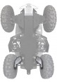 REAR TRAILING ARM GUARDS ALUM / PHD