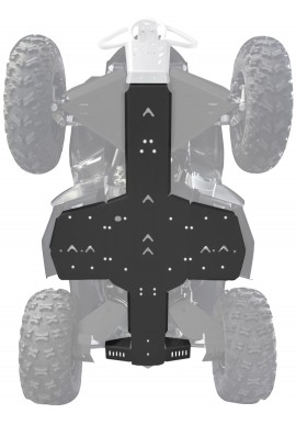 SKID PLATES KIT ALUM / PHD