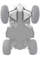FRONT A-ARM GUARDS ALUM / PHD
