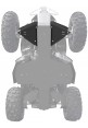 FRONT A-ARM GUARDS ALUM / PHD