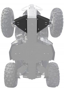 FRONT A-ARM GUARDS ALUM / PHD