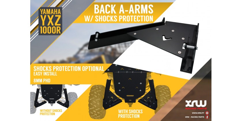 A-ARMS AND SHOCKS PROTECTION YAMAHA YXZ 1000R