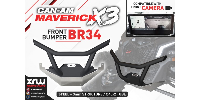 FRONT BUMPER BR34 - CAN-AM MAVERICK X3